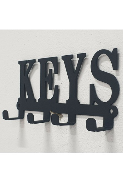 Metal Anahtar Askılığı - Dekoratif Anahtarlık