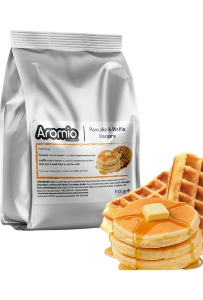 Aromio Profesyonel Pancake & Waffle Karışımı 1 kg