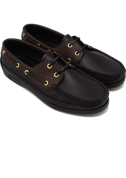 CB10101 Siyah / Kahverengi Erkek Bağlı Timberland Ayakkabı