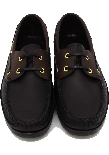 CB10101 Siyah / Kahverengi Erkek Bağlı Timberland Ayakkabı