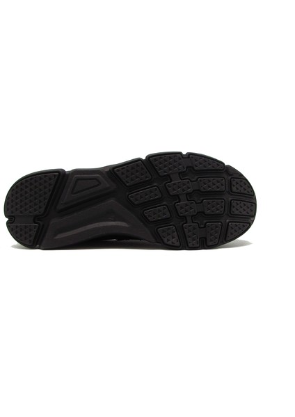 AKYN604 Siyah Kadın Cırtlı Comfort Ayakkabı