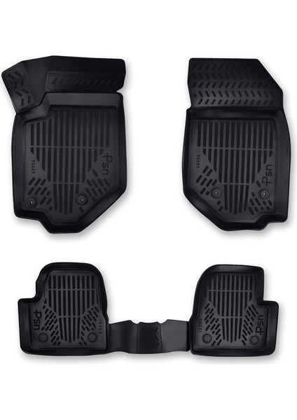 Opel Corsa F İle Uyumlu - Araca Özel 3D Paspas - PSN130v2