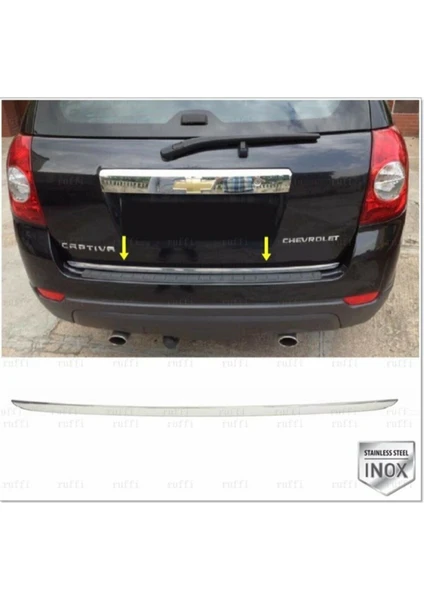 Ebal Oto Chevrolet Captiva Krom Alt Bagaj Çıtası 2007 Üzeri P. Çelik