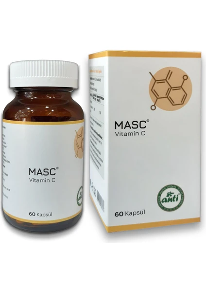 Anti Vitamin C-Mask Vitamin C 60 Kapsül