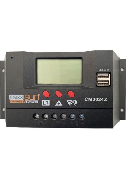 30A Pwm Şarj Regülatörü 12/24V (CM30D)