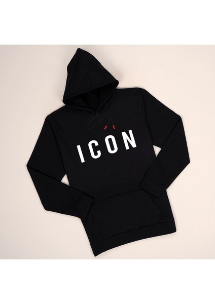 Kapşonlu Icon Sweat