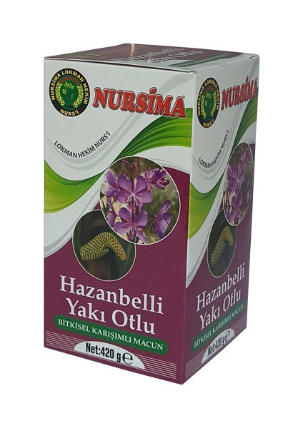 Hazanbelli Yakıotlu Bitkisel Karışımlı Macun 420 gr