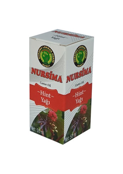 Bitkisel Hint Yağı 50 ml