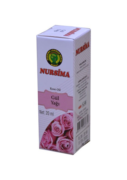 Bitkisel Gül Yağı 20 ml