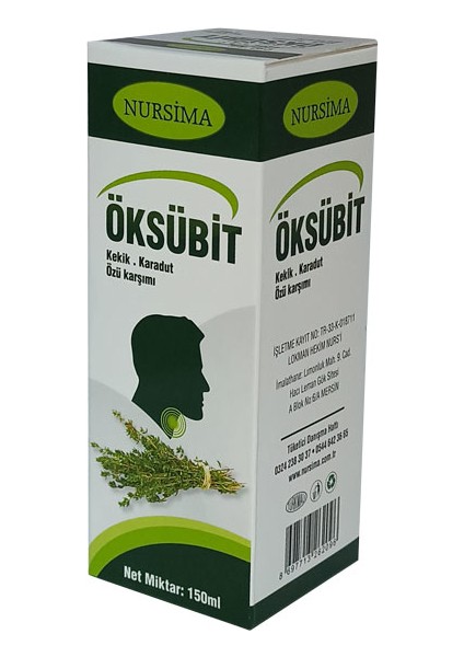 Bitkisel Öksübit Şurubu 150ml