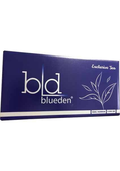 Blueden Exclusive Çay 3 kg - 300 Adet x 10  gramlık Demlik Poşet Çay