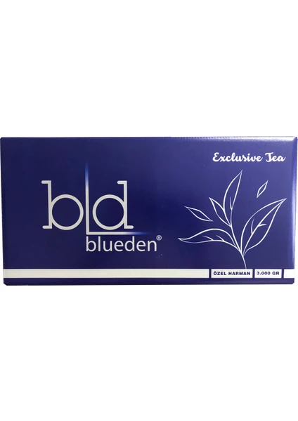 Blueden Exclusive Çay 3 kg - 200 Adet x 15  gramlık Demlik Poşet Çay