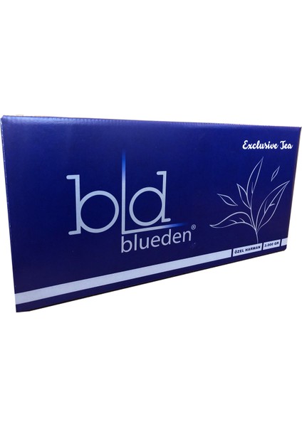 Blueden Çay - Exclusive Tea - 3 kg - 150 Adet x 20  gramlık Demlik Poşet Çay