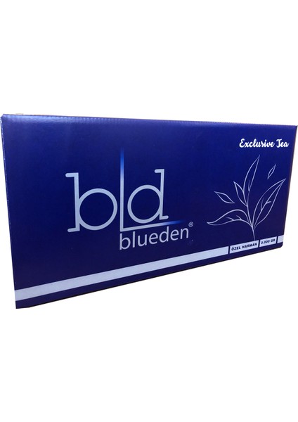 Blueden Exclusive Çay 3 kg - 100 Adet x 30 gramlık Demlik Poşet Çay