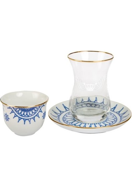 Vesta Desen 18 Parça Çay & Mırra Set