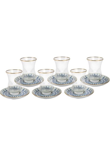 Vesta Desen 18 Parça Çay & Mırra Set
