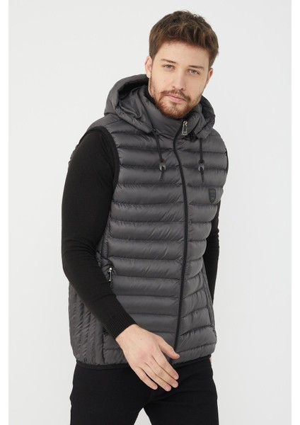 Erkek Battal Şişme Yelek Antrasit - 123DNGR fiyatları