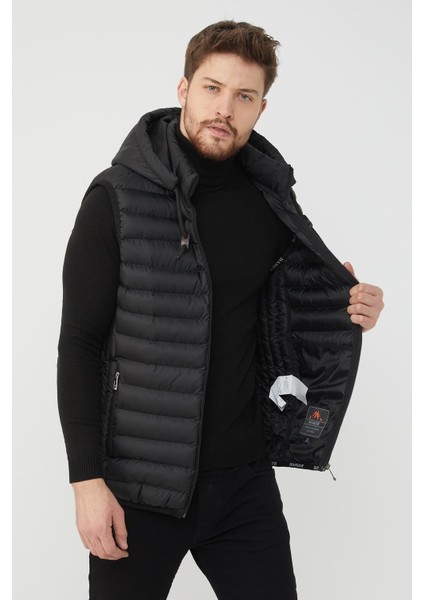 Erkek Battal Şişme Yelek Siyah - 123DNGR fırsatları