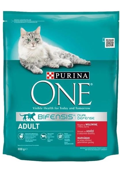 Pro Plan Purina One Sığır Etli Yetişkin Kedi Maması 800GR