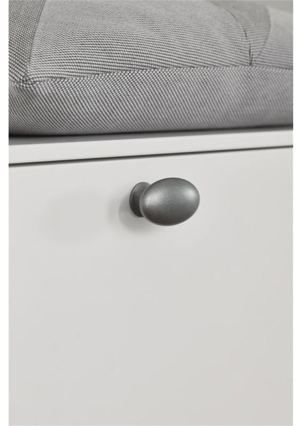 Kulp 060MM Furnipart Oval Sımple Antik Gri