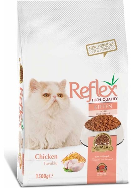 Kitten Tavuklu Yavru Kedi Maması 1,5 kg