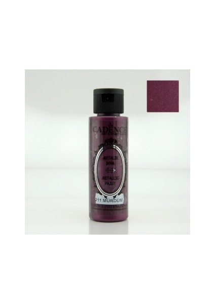211 Mürdüm 70ML Metalik Boya