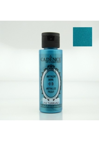 214 Turkuaz 70ML Metalik Boya