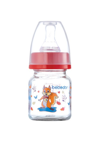 Cam Biberon Bebedor 35301 Kırmızı 60 ml