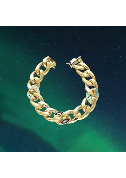 14K Altın Cetaş Fortuna Halka Bileklik