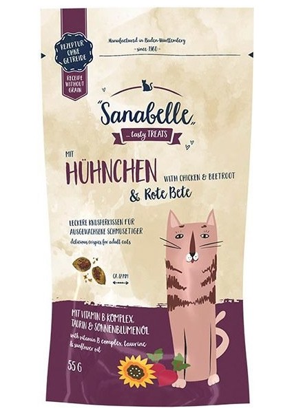 Crispies Tavuk ve Pancarlı Kedi Ödül Maması 55 gr