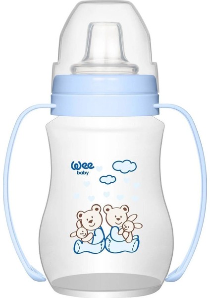 Wee Baby Akıtmaz Pp Alıştırma Bardağı Wee Baby 754 Mavi 250 ml