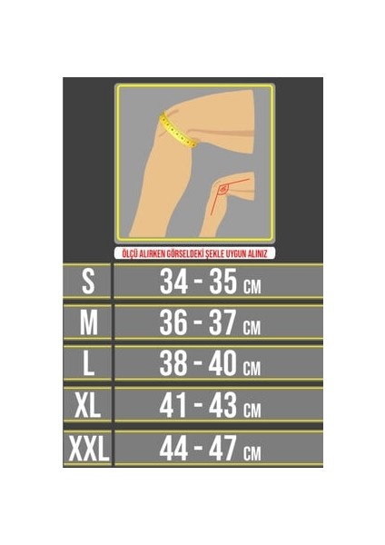 Fleksible Balenli Patella Açık Neopren Dizlik Uzun