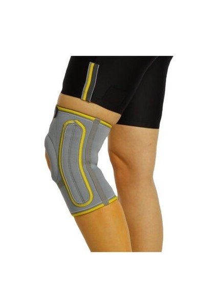 Fleksible Balenli Patella Açık Neopren Dizlik Kısa