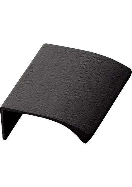 Kulp 40MM Furnpart Edge Straight Fırçalı Siyah