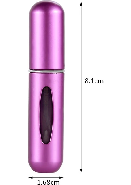 Doldurulabilir Mini Cep Parfüm Şişesi 5 ml