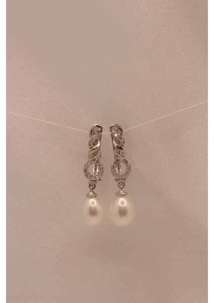 Pearls in Ocean Gerçek Tatlı Su incisi Kolye Bileklik Küpe Set Classic Serisi 701 Garantili Sertifikalı