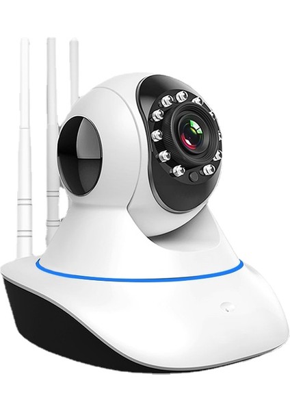 Tuya Smart Life Ip 3mp Hd Wifi 2 Yönlü Ses Hd Gece Görüş Hareket Algılama Cctv Kamera (Yurt Dışından)
