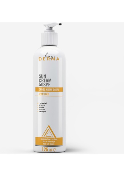 Güneş Kremi 50 Spf 125 ml