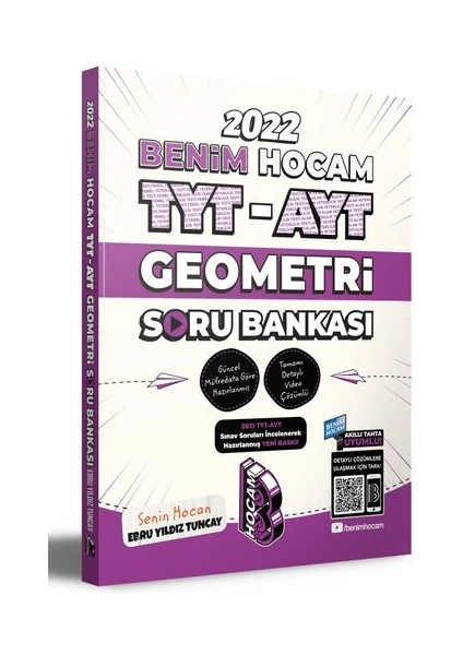 Benim Hocam Yayınları  TYT - AYT 2022 Geometri Soru Bankası