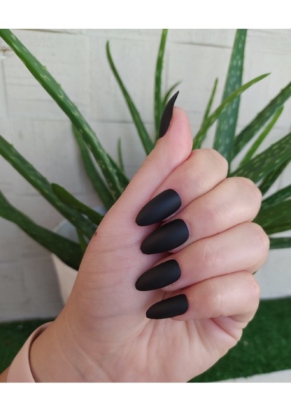 12 Li Kendinden Yapışkanlı Takma Tırnak ( Siyah) fiyatları