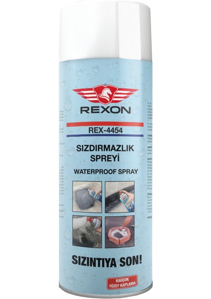 Sızdırmazlık Spreyi 500ML beyaz REX-4454 Sızıntıya Son