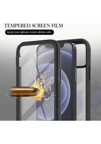 iPhone 12 Mini Için Şeffaf Kılıf (Yurt Dışından)
