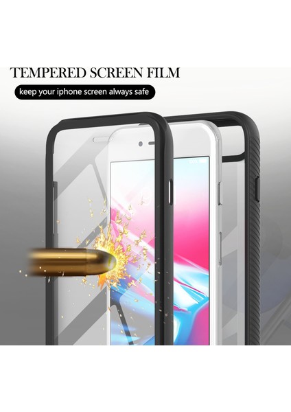 iPhone Se 2020 / 6 / 6s / 7 / 8 Için Şeffaf Kılıf (Yurt Dışından)