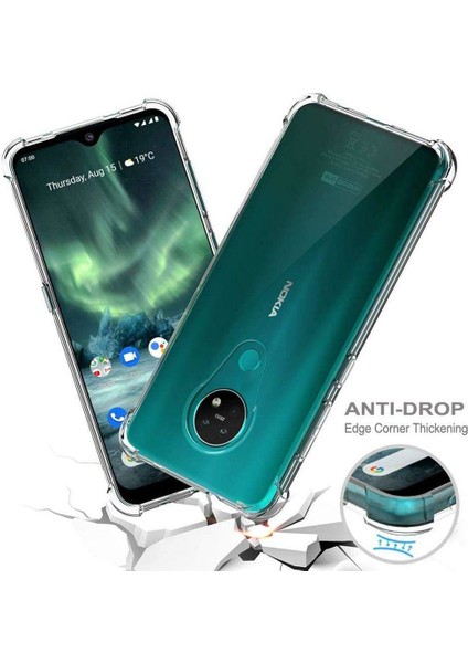 Nokia 7.2 Için Airbag Şeffaf Kılıf (Yurt Dışından) fırsatları
