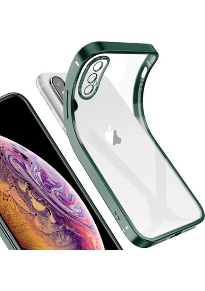 iPhone Xs Için Ince Şeffaf Kılıf (Yurt Dışından)