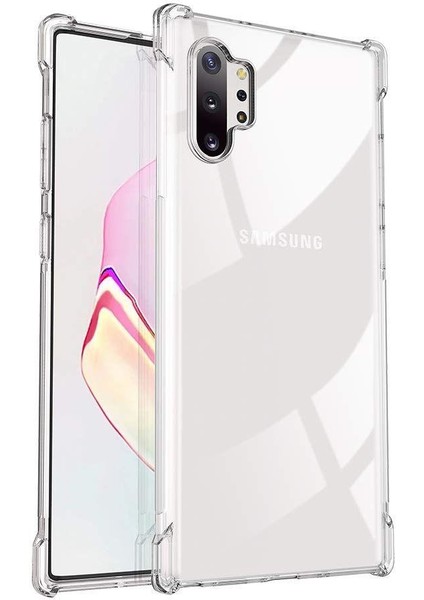 Samsung Galaxy Note 10+ / Note 10 Plus Için Airbag Şeffaf Kılıf (Yurt Dışından)