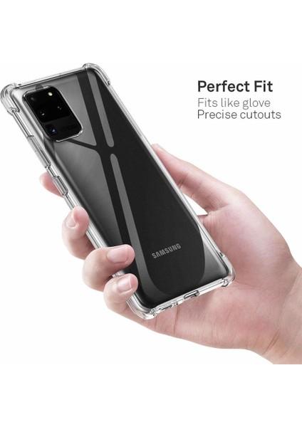 Samsung Galaxy S20 Ultra Için Airbag Şeffaf Kılıf (Yurt Dışından)