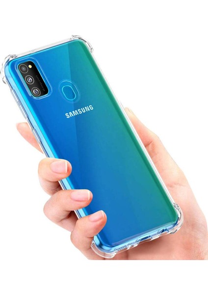 Samsung Galaxy M30S Için Airbag Şeffaf Kılıf (Yurt Dışından)