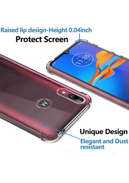 Motorola E6 Plus Için Airbag Şeffaf Kılıf (Yurt Dışından) modelleri