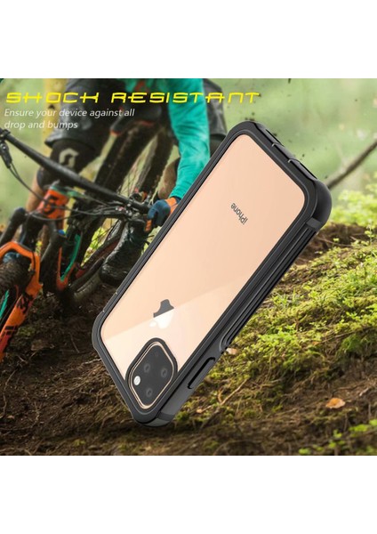 iPhone 11 Pro Max Için Shockproof Tam Koruma Kılıf (Yurt Dışından)